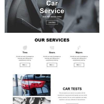Car Service WordPress Base Theme