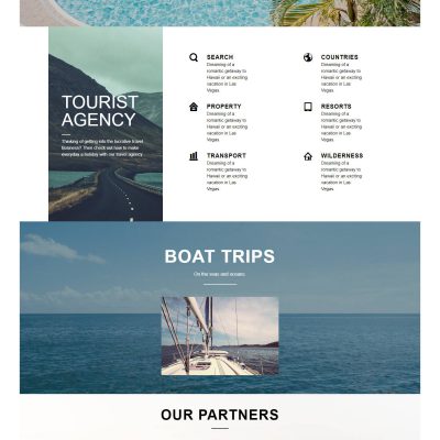 Travel Agency WordPress Base Theme